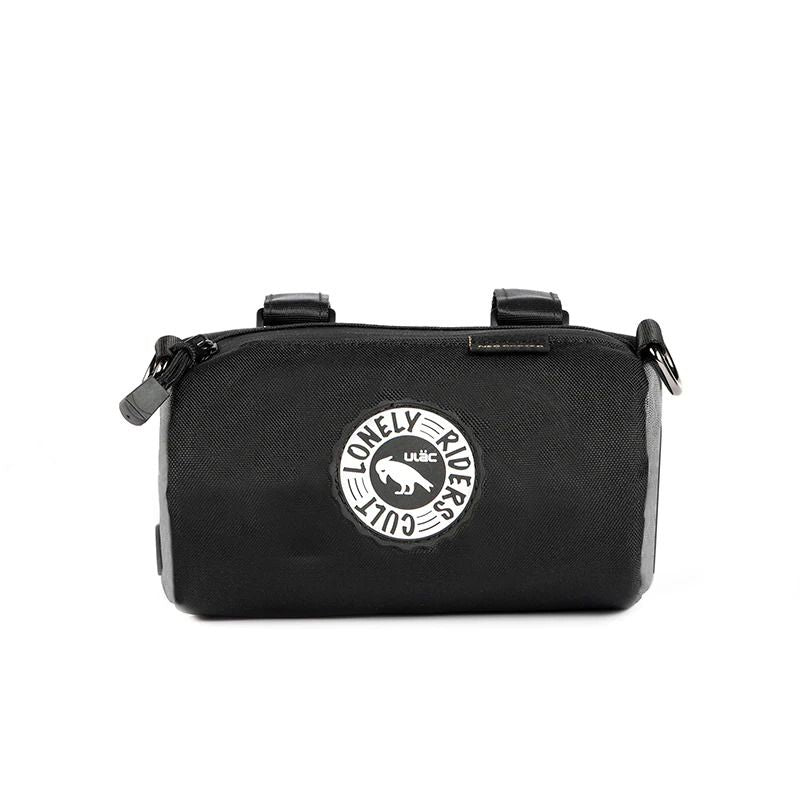 ULAC Handlebar Roll Bag 1.1L with Carabiner Black / Grey