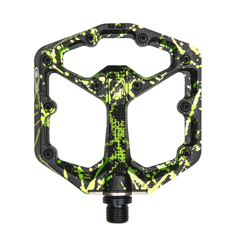 Crankbrothers Pedal Stamp 7 Small Camo Ltd. Edition Dark Green