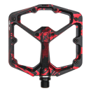 Crankbrothers Pedal Stamp 7 Large Splatter Paint Lime Green