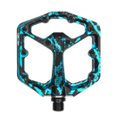 Crankbrothers Pedal Stamp 7 Small Splatter Paint Blue