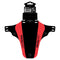 Mucky Nutz Guard New Face Fender Front Red