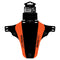 Mucky Nutz Guard New Face Fender Front Orange