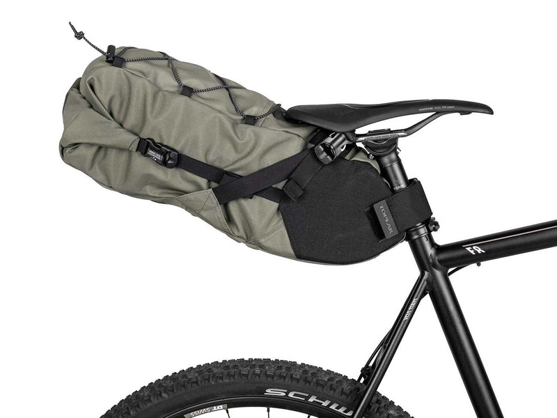 Topeak Bikepacking Backloader 10L Green Seatpost mount bag w/ waterproof inner bag