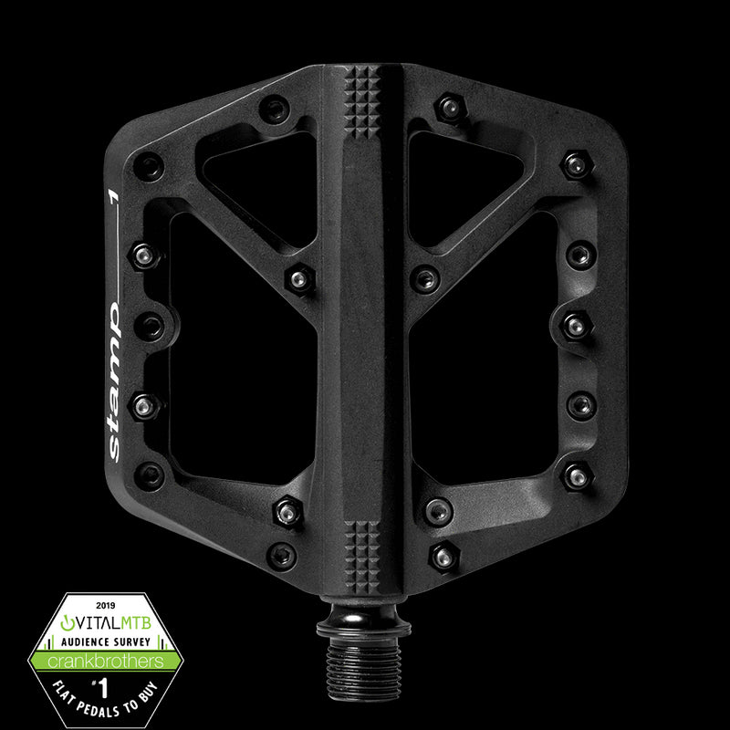 Crankbrothers Pedal Stamp 1 Small Black