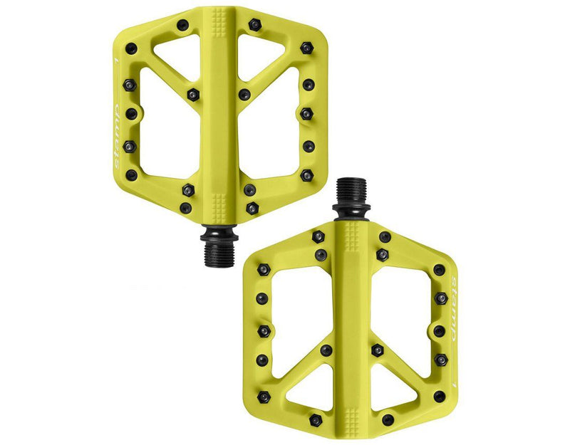 Crankbrothers Pedal Stamp 1 Large Citron