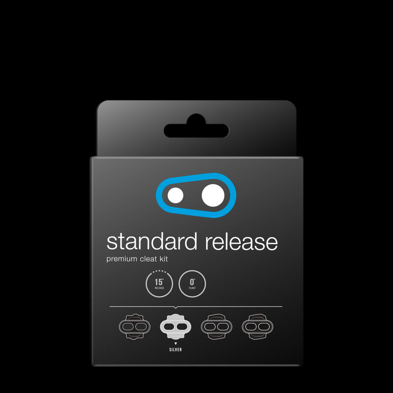 Crankbrothers Cleat MTB Standard Release 15deg release 0deg float Silver