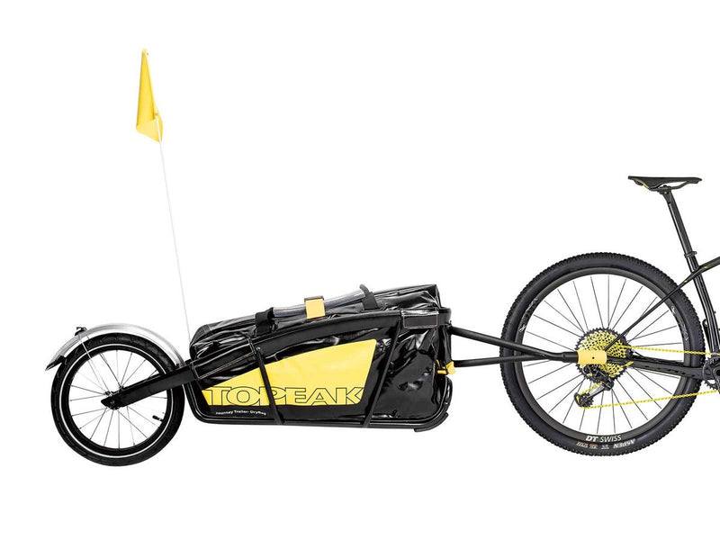 Topeak Trailer Journey Trailer TX (thru axle) with Drybag (excludes thru axle kit)