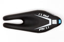 ISM Saddle PN 1.1 Black L-275 / W-110 Satin Steel Rails