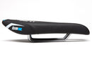 ISM Saddle PN 1.1 Black L-275 / W-110 Satin Steel Rails