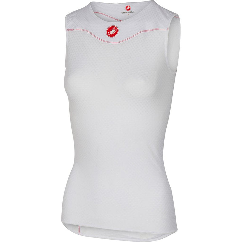 Castelli Base Layer Pro Issue Sleeveless Baselayer Women's White