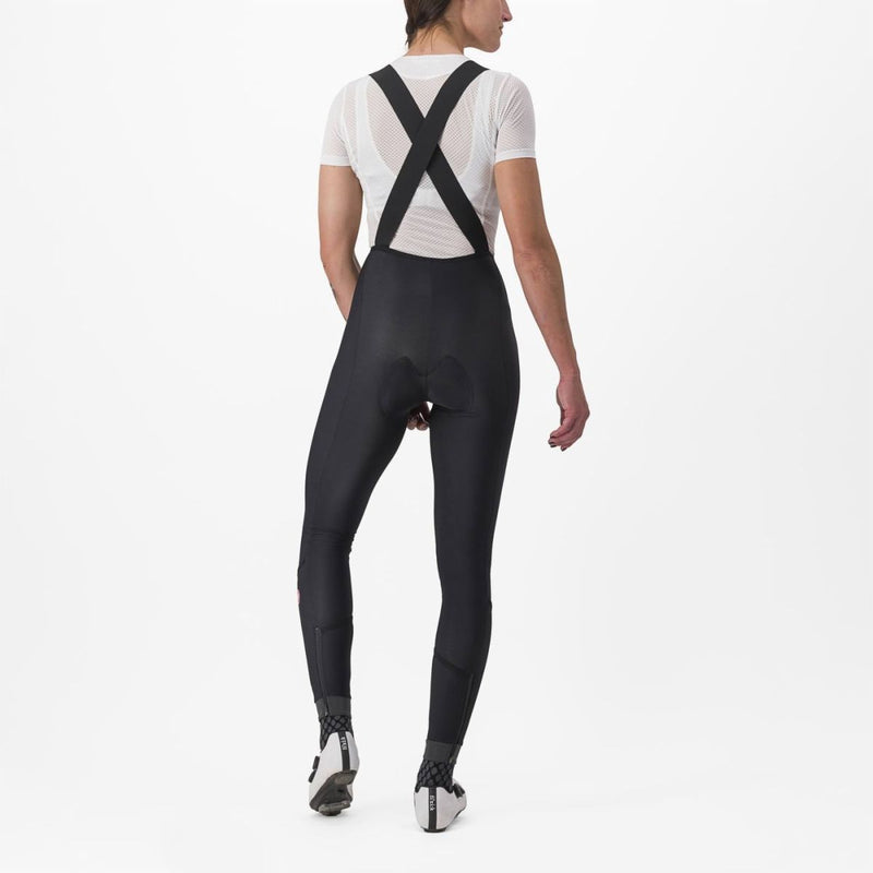 Castelli Women's Bibtight Velocissima DT Bibtight Black Reflex