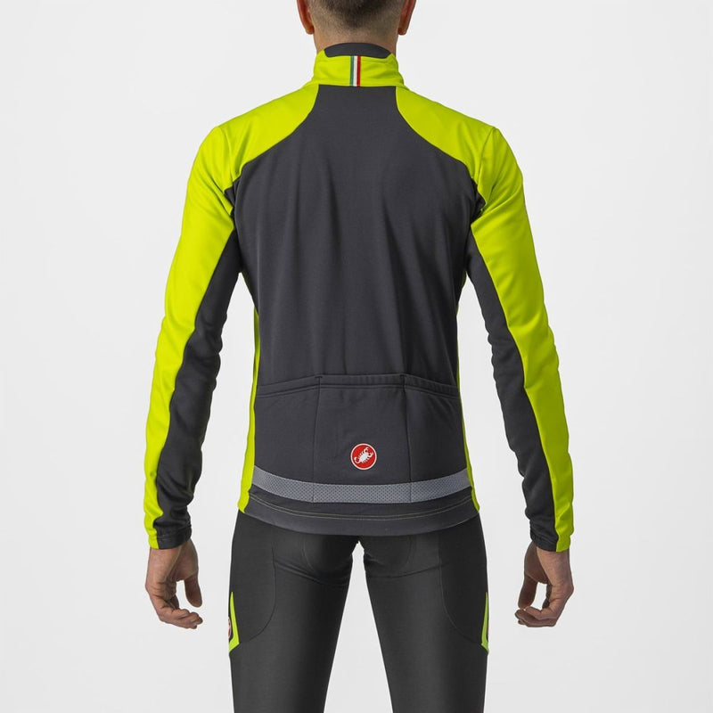 Castelli Jacket Transition 2 Light Black/Dark Gray-Silver Reflex