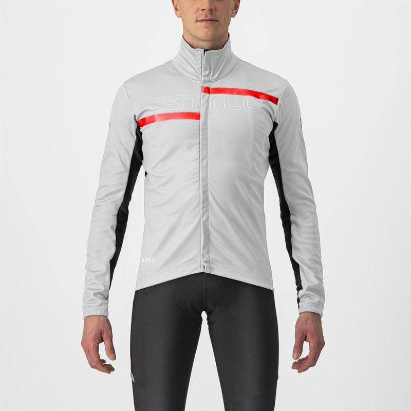 Castelli Jacket Transition 2 Light Black/Dark Gray-Silver Reflex