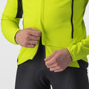 Castelli Jacket Perfetto RoS 2 Convertible Electric Lime/Dark Gray
