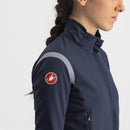 Castelli Women's Jacket Perfetto RoS 2 Saville Blue/Silver Reflex