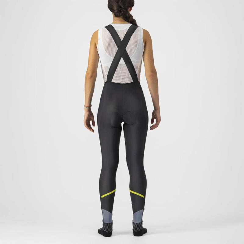 Castelli Women's Bibtight Velocissima DT Bibtight Black Reflex