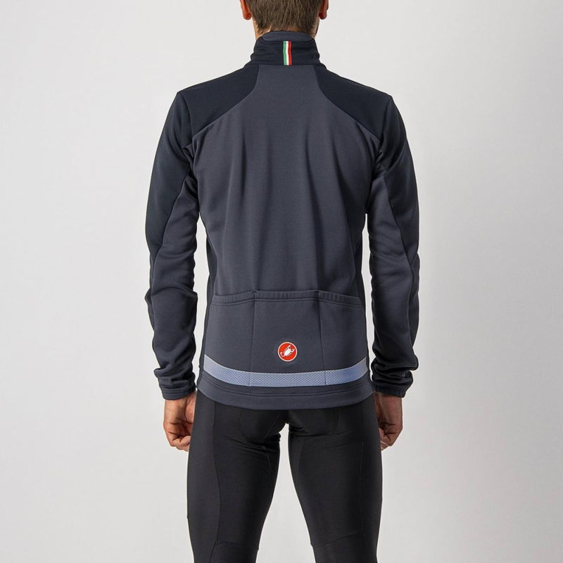 Castelli Jacket Transition 2 Light Black/Dark Gray-Silver Reflex