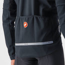 Castelli Jacket Perfetto RoS 2 Convertible Electric Lime/Dark Gray