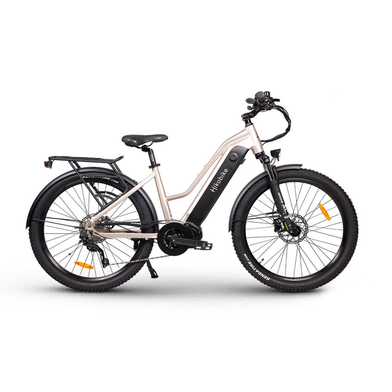 Hiko Rangler Electric Bike 840Wh Battery Silver