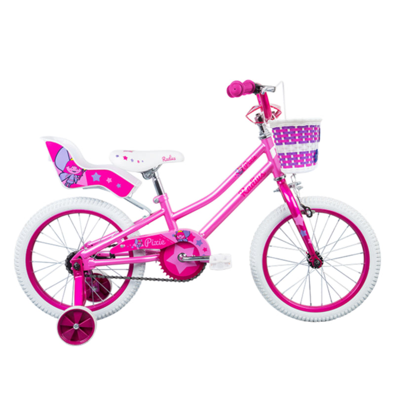 Radius Pixie 16" Kids Bike Gloss Pink/Dark Pink