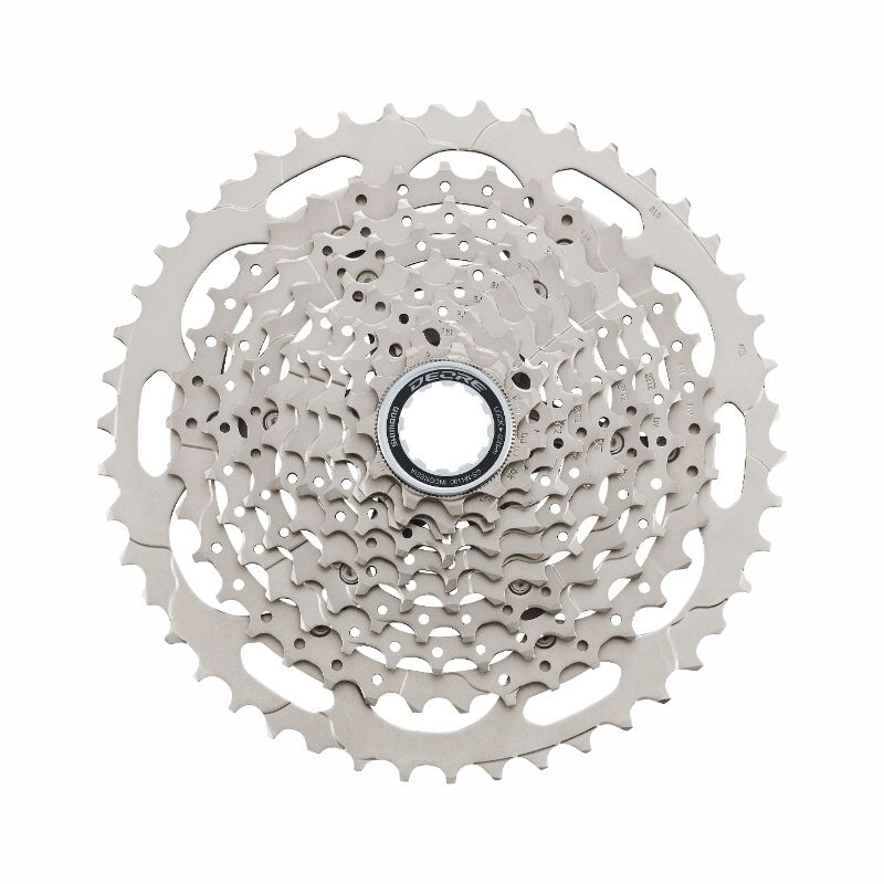 Shimano Deore CS-M4100 11-46T 10-Speed Cassette Silver